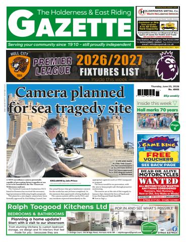 Holderness Gazette June 25, 2026 issue Holderness Gazette June 25, 2026