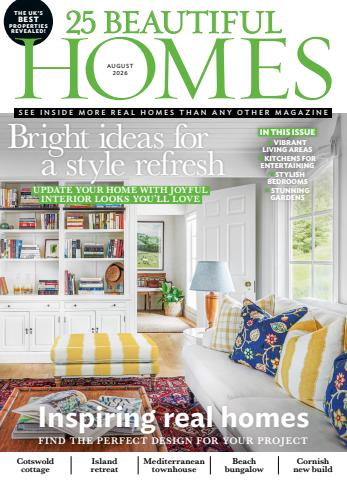 25 Beautiful Homes issue August 2026
