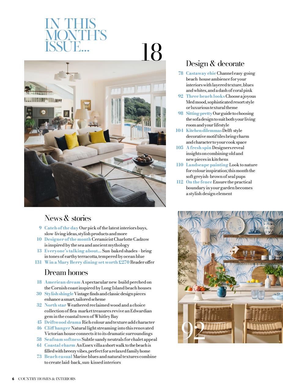 Country Homes & Interiors Preview Pages