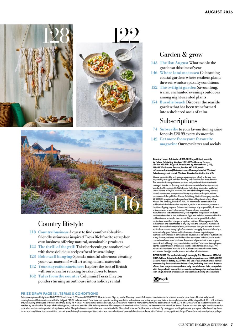 Country Homes & Interiors Preview Pages
