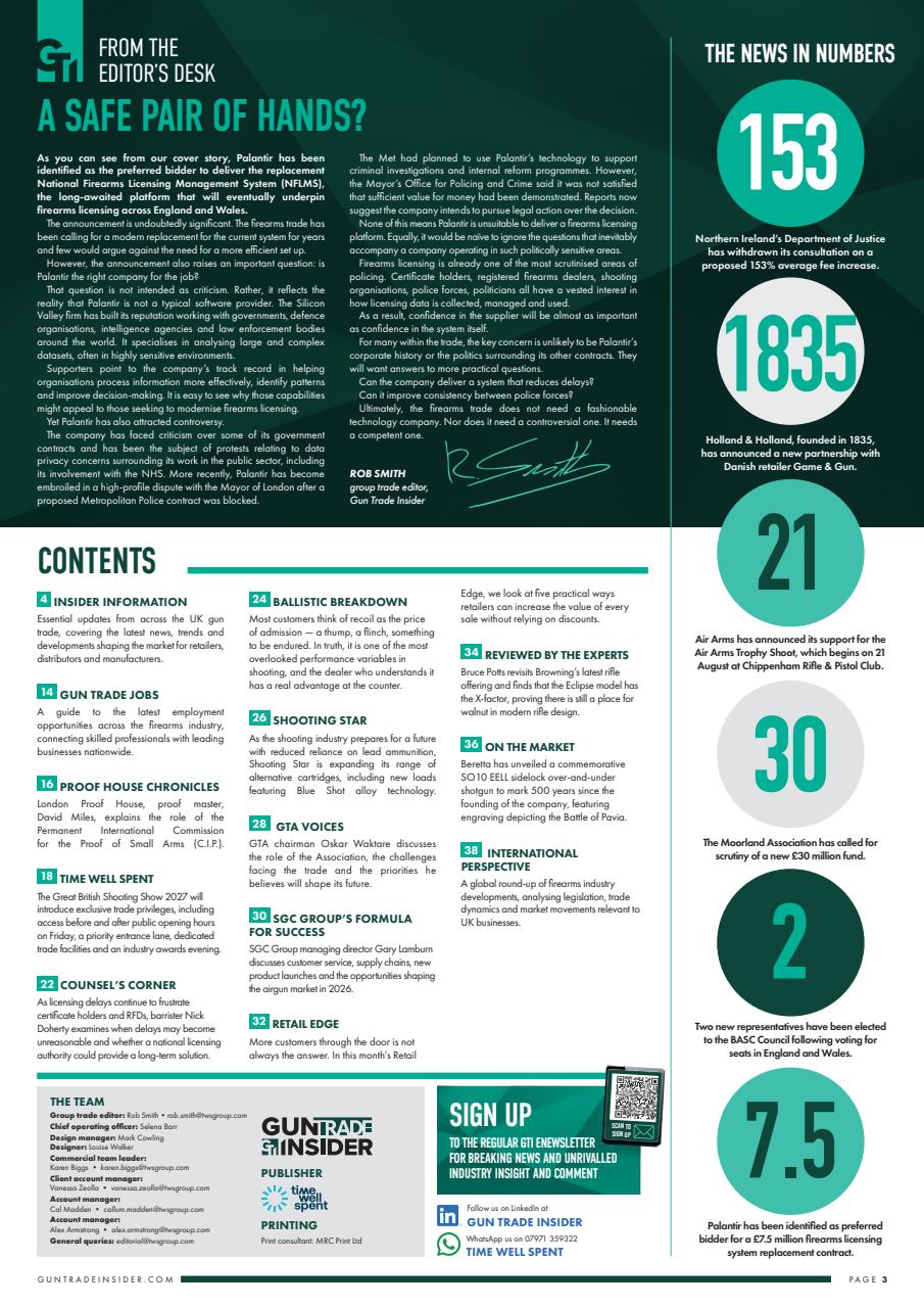 Gun Trade Insider Preview Pages