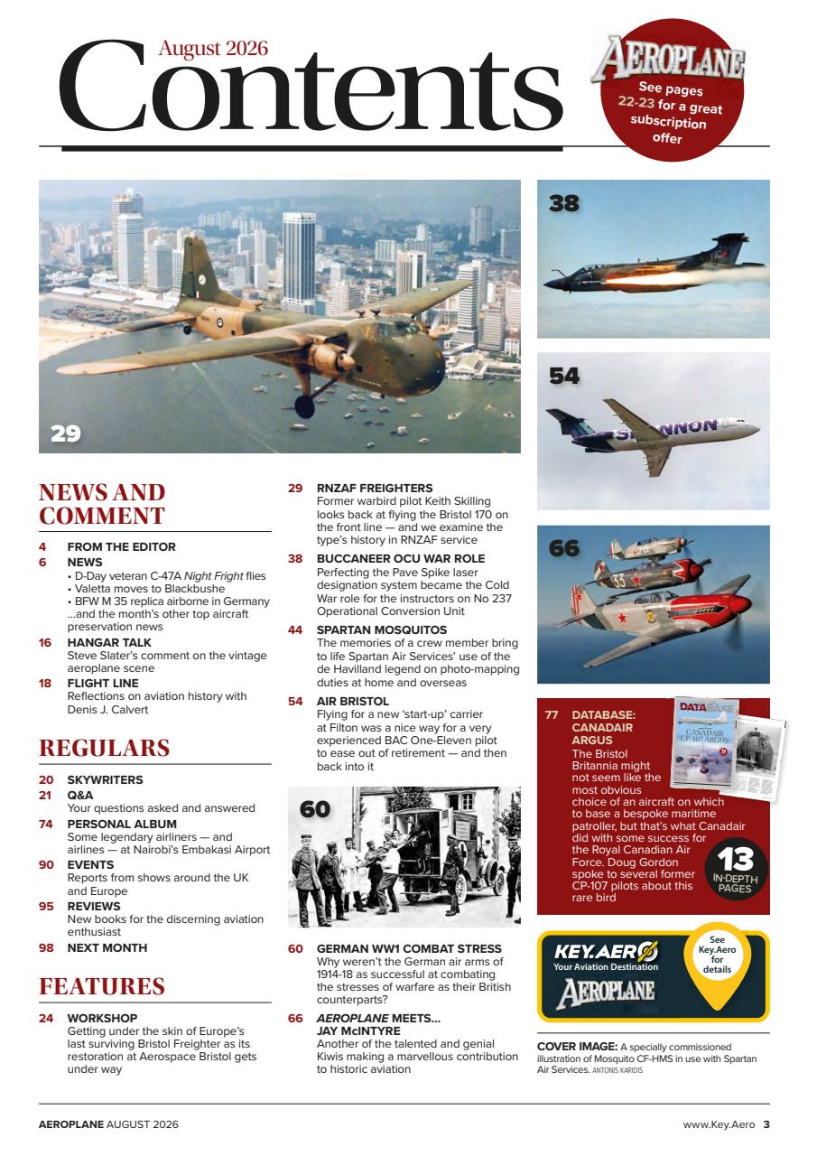 Aeroplane Preview Pages