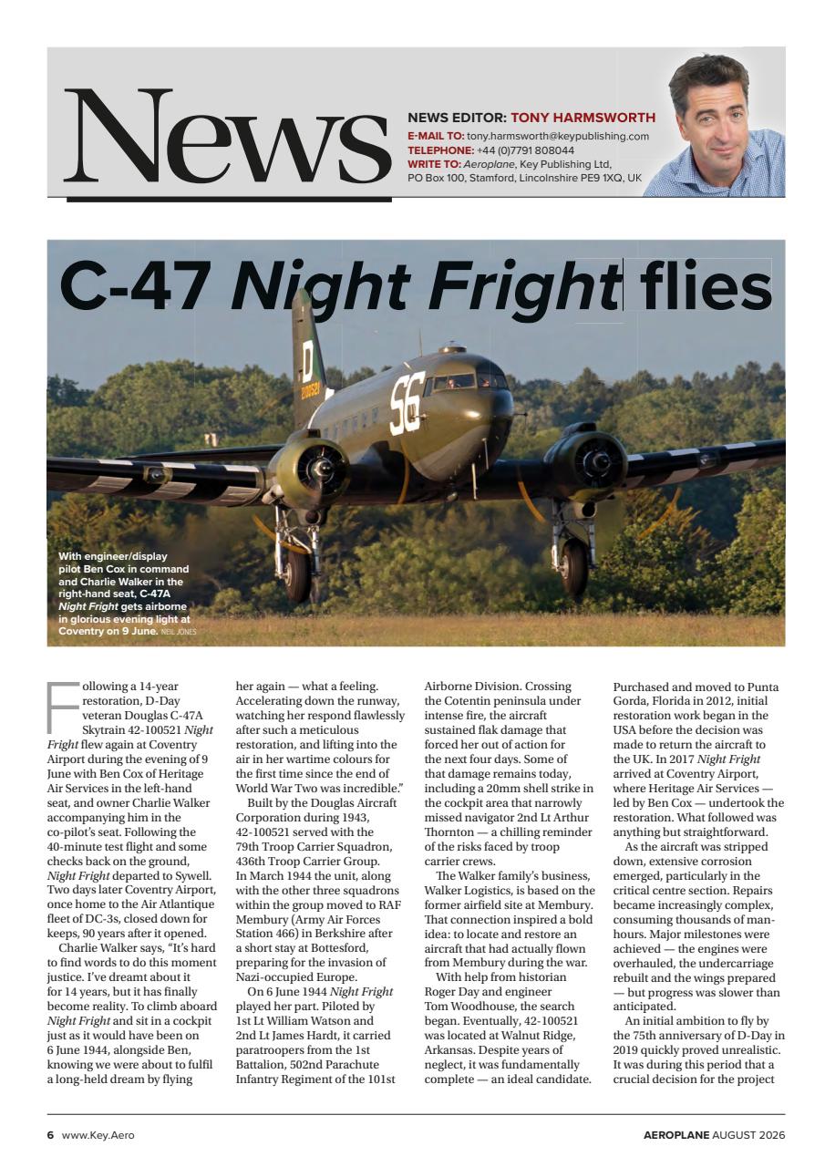 Aeroplane Preview Pages