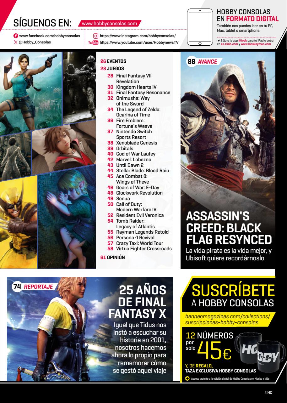 Hobby Consolas Preview Pages