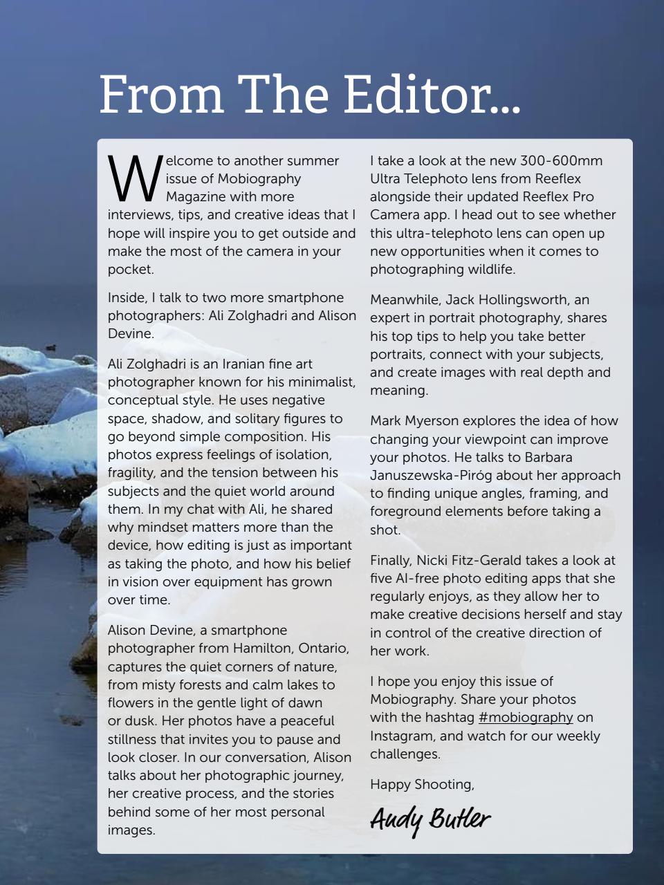 Mobiography Preview Pages