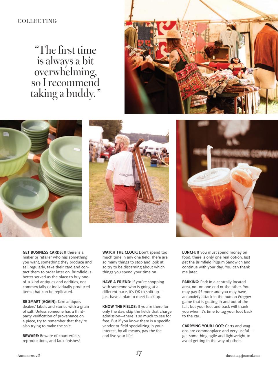 The Cottage Journal Preview Pages