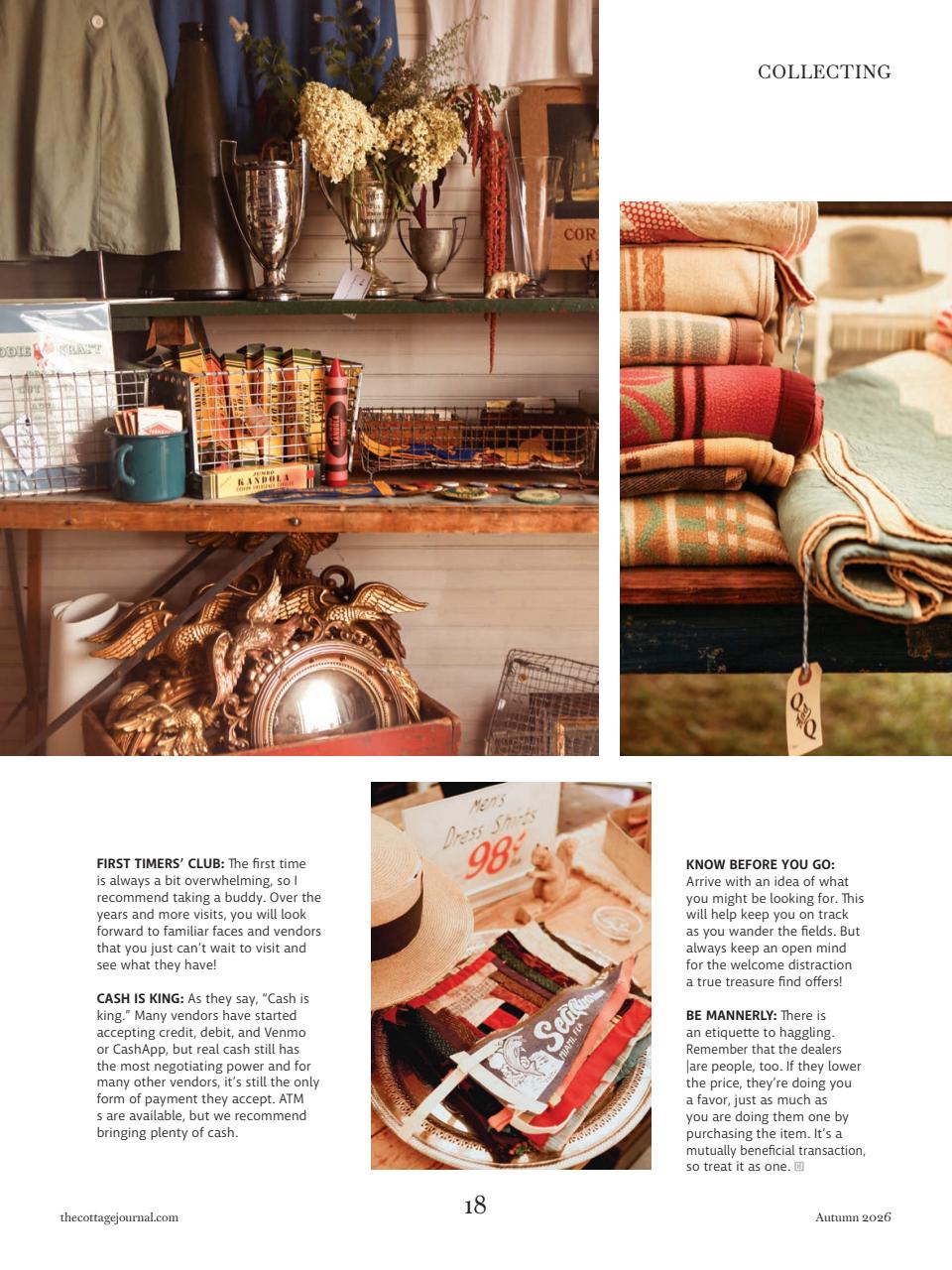 The Cottage Journal Preview Pages