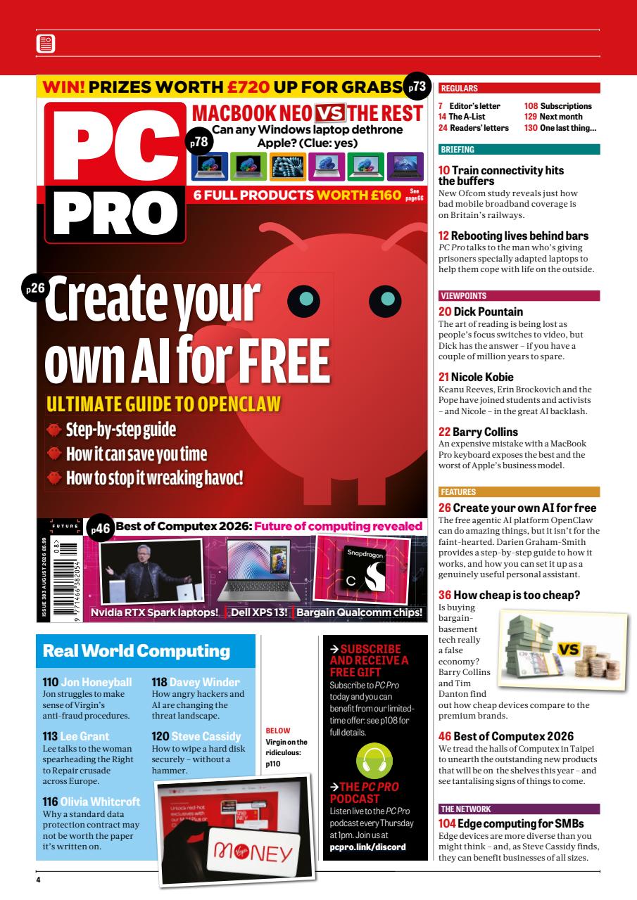 PC Pro Preview Pages