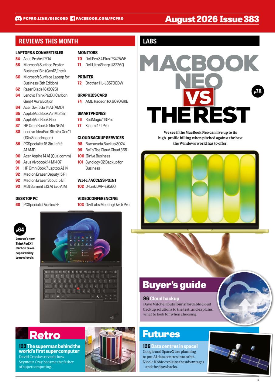 PC Pro Preview Pages