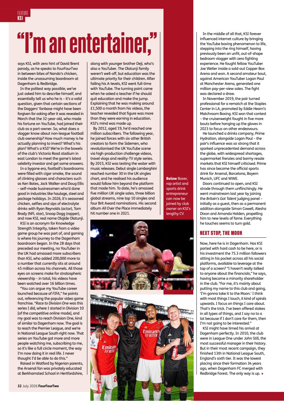FourFourTwo Preview Pages