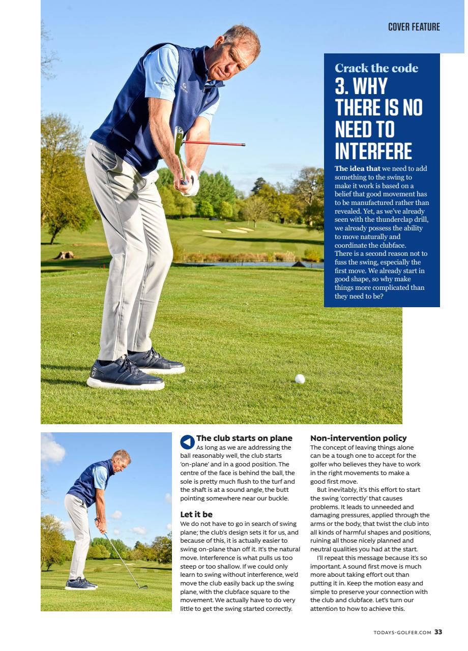Today's Golfer Preview Pages