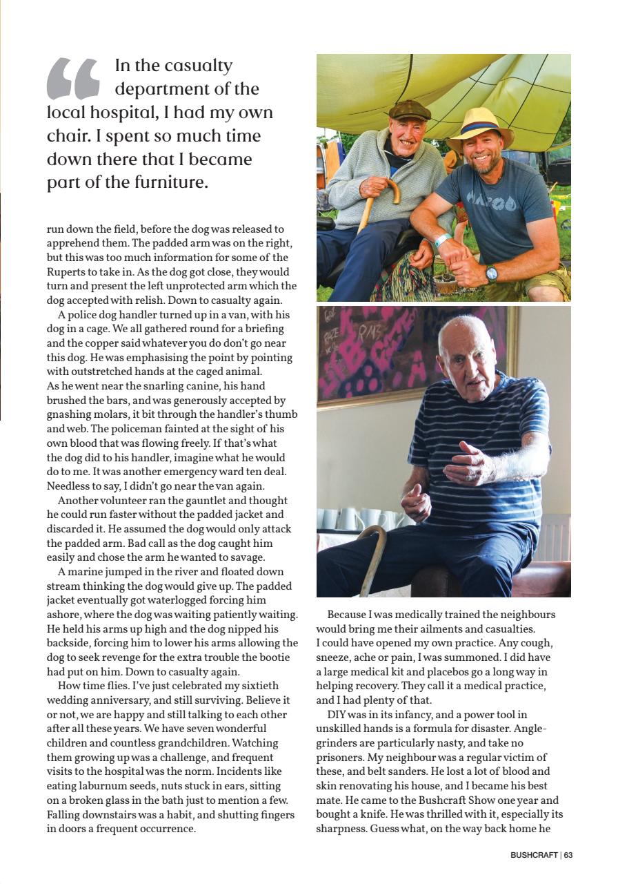 Bushcraft & Survival Skills Magazine Preview Pages
