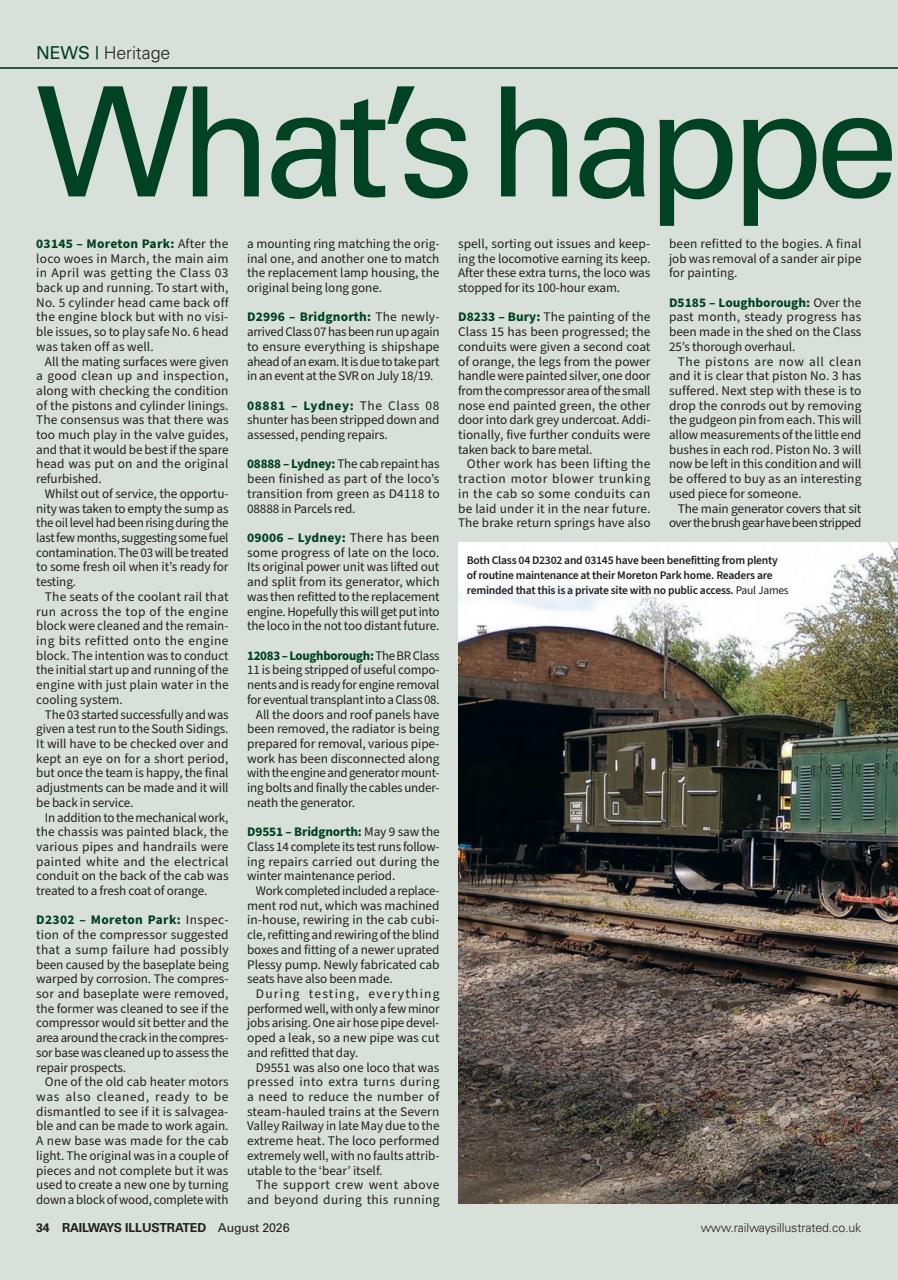 Railways Illustrated Preview Pages