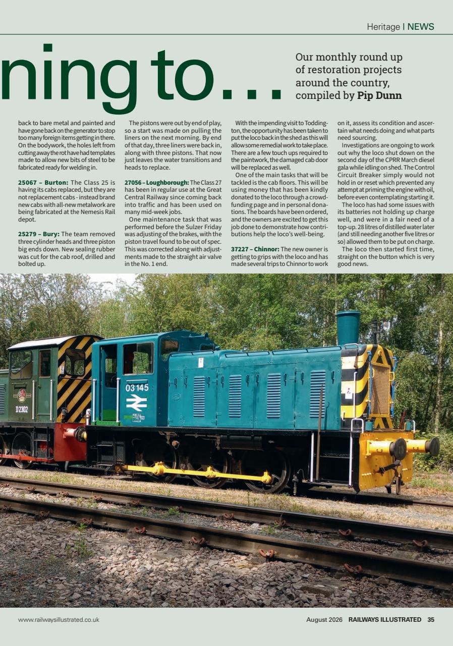 Railways Illustrated Preview Pages