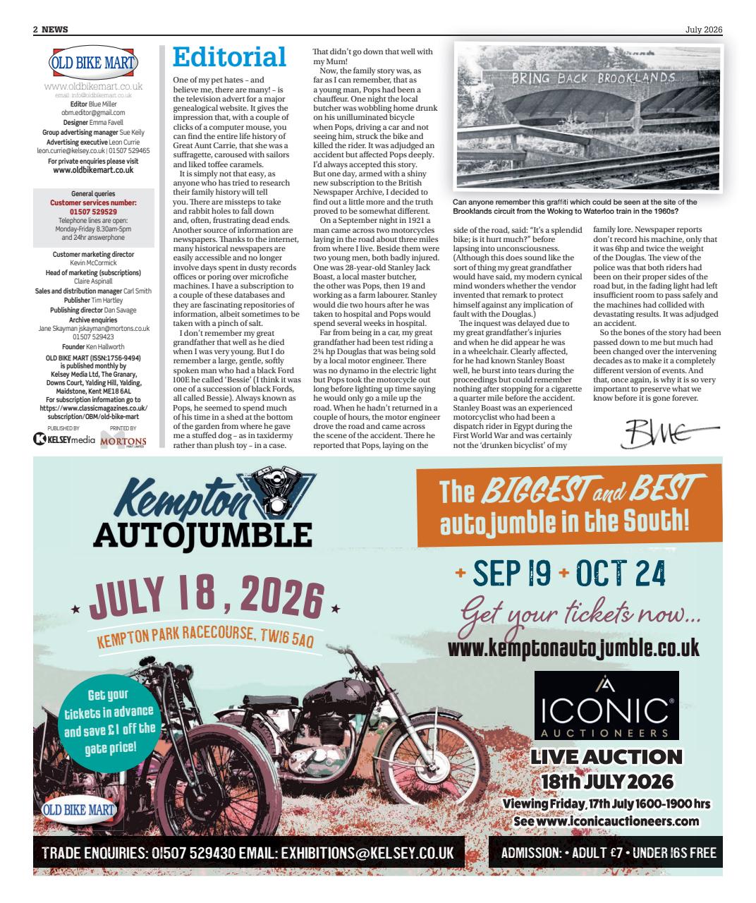 Old Bike Mart Preview Pages