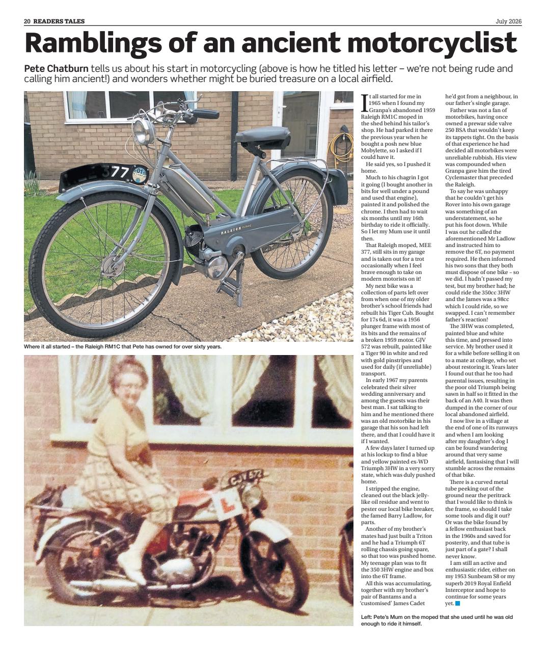 Old Bike Mart Preview Pages
