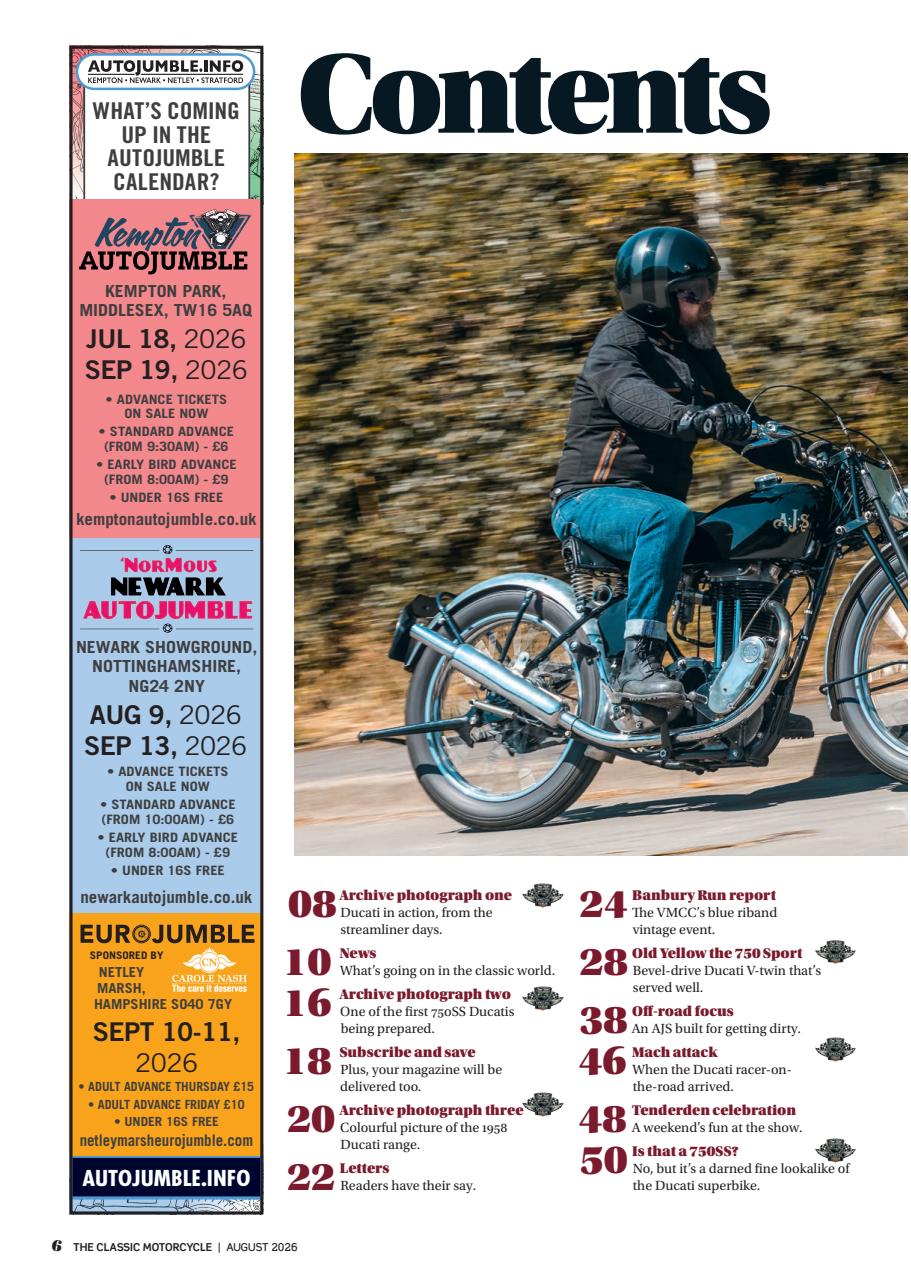 The Classic MotorCycle Preview Pages