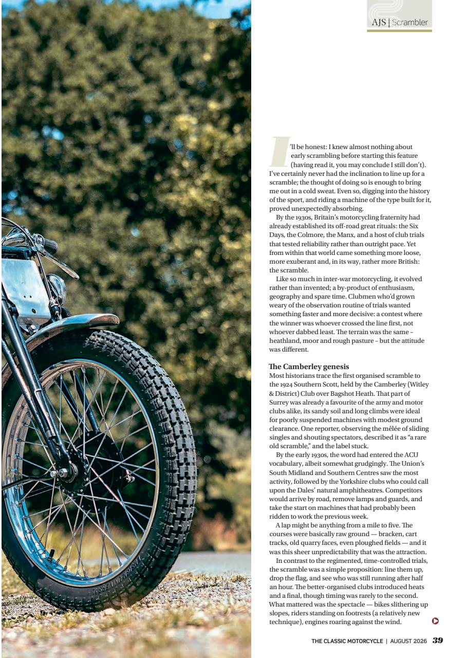 The Classic MotorCycle Preview Pages