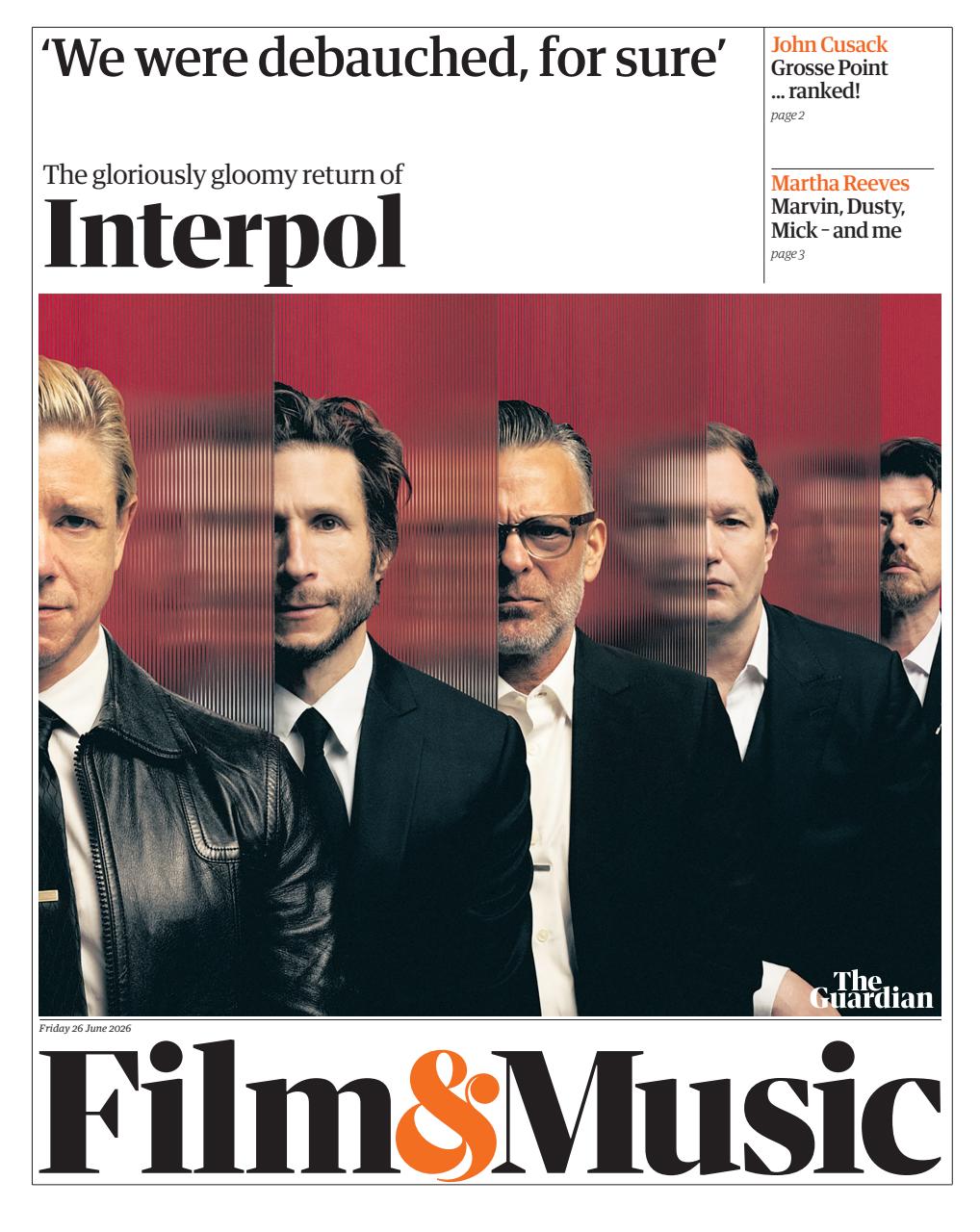 The Guardian Newspaper Preview Pages