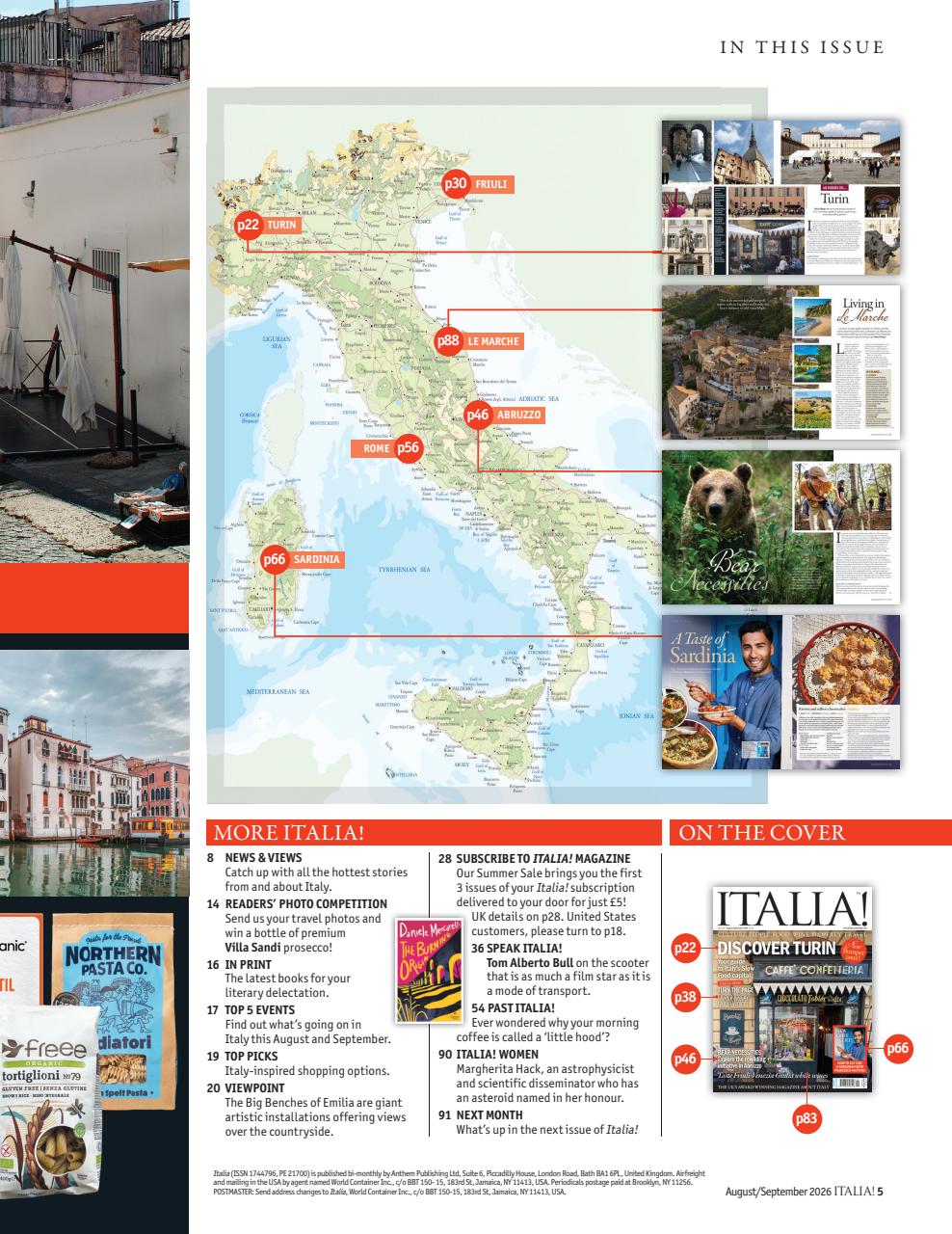Italia! Preview Pages