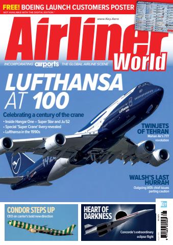 Airliner World issue August 2026