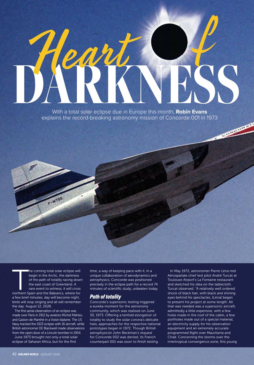 Airliner World Preview Pages