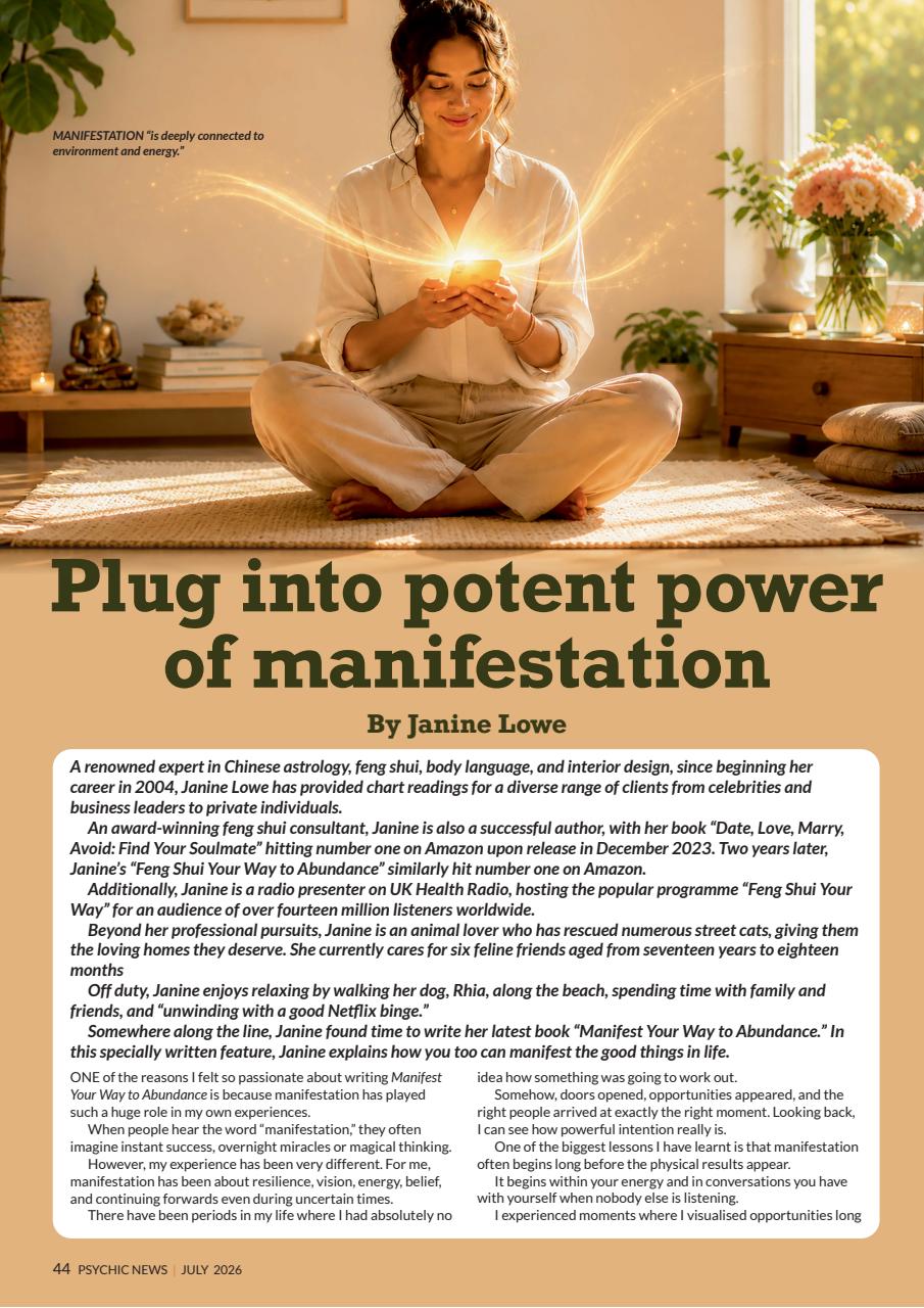 Psychic News Preview Pages