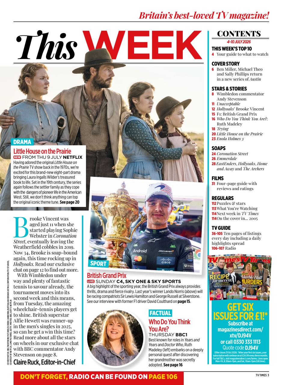 TV Times Preview Pages