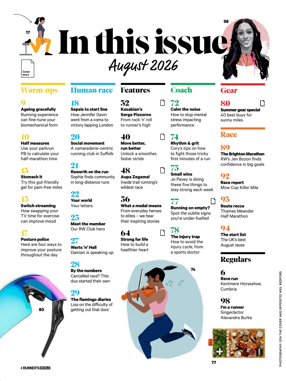Runner's World Preview Pages