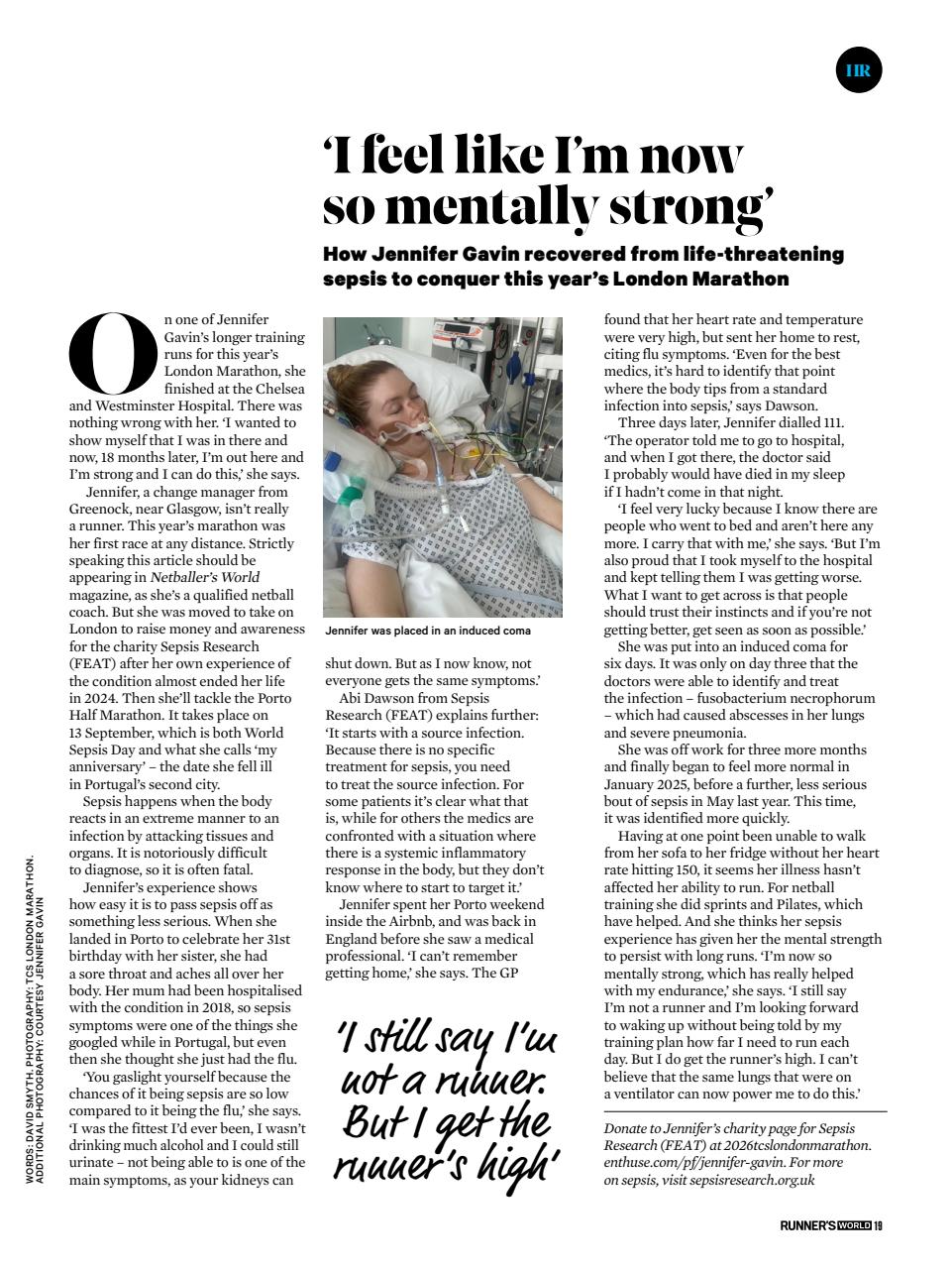 Runner's World Preview Pages