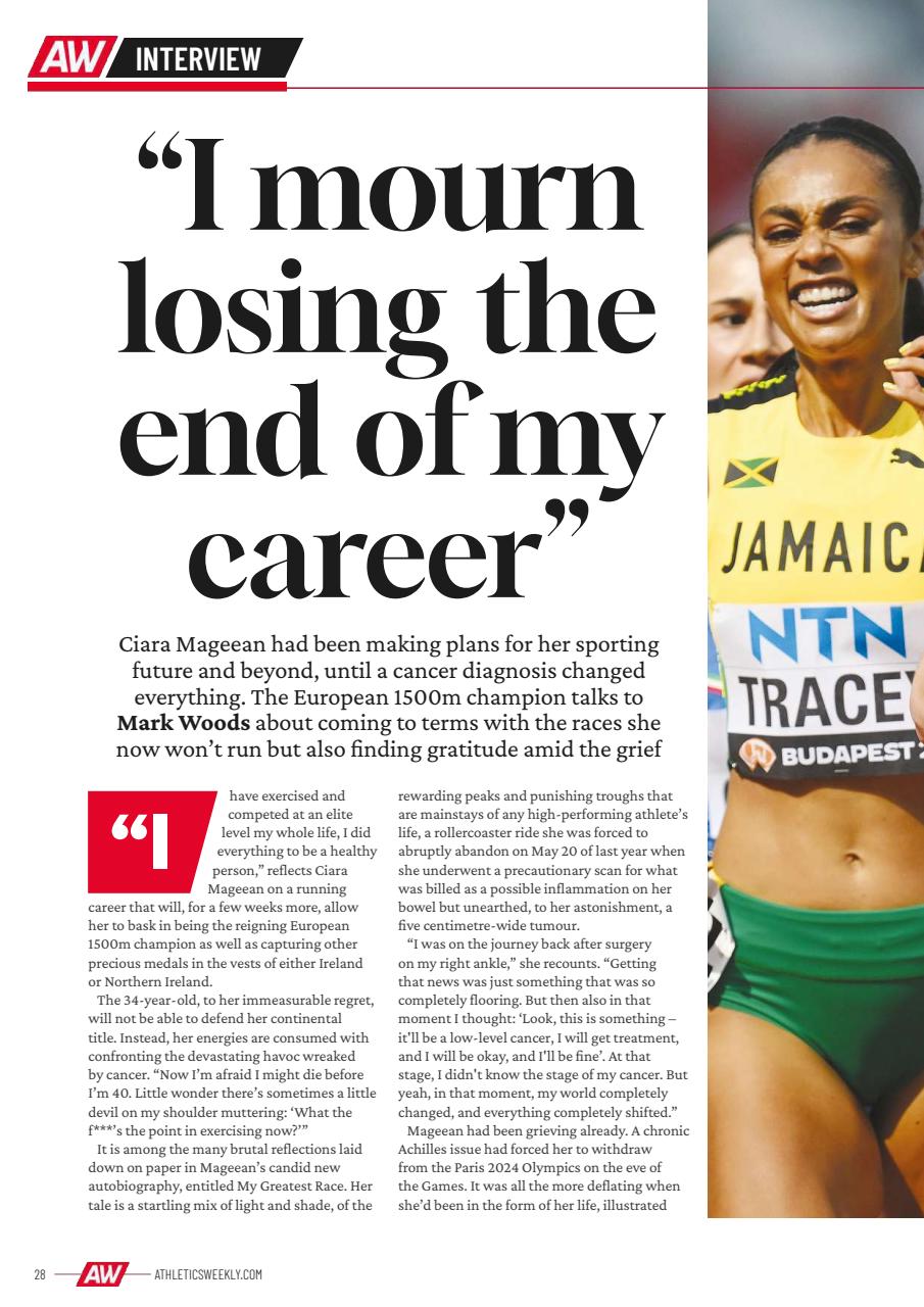 AW – Athletics Weekly Magazine Preview Pages