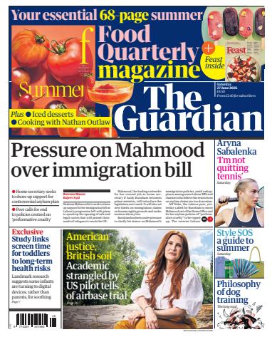 The Guardian Newspaper issue Saturday, 27 June 2026