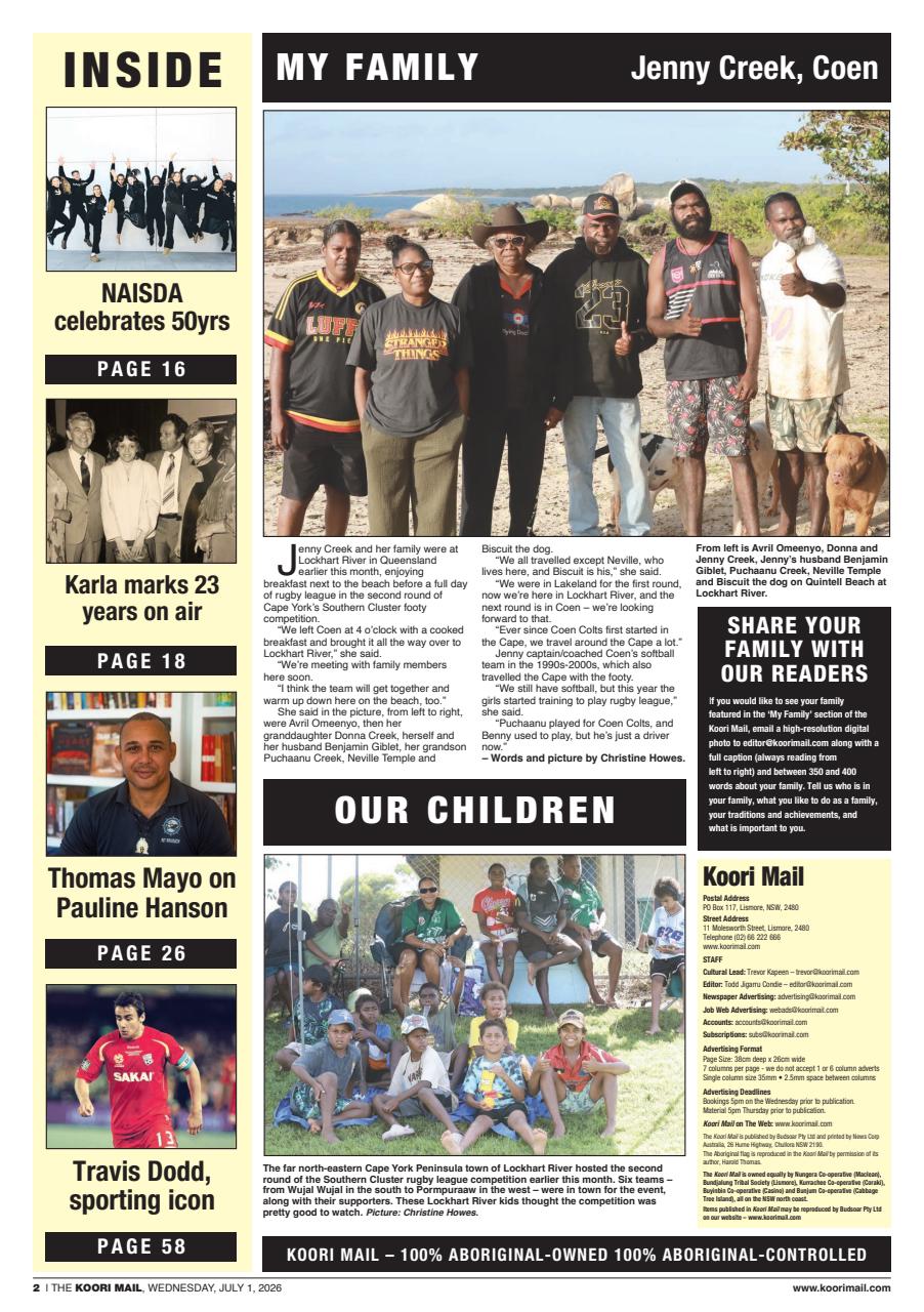 Koori Mail Preview Pages