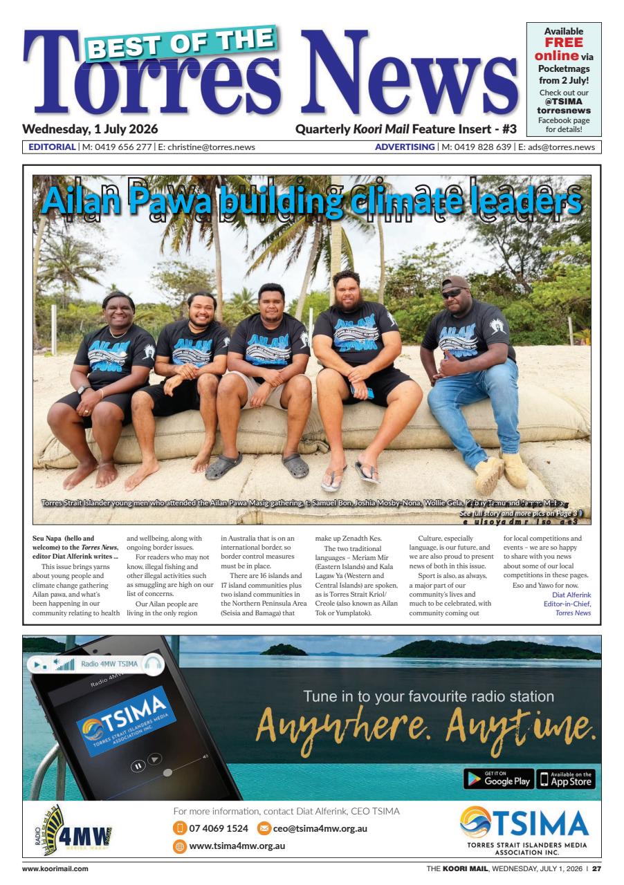 Koori Mail Preview Pages