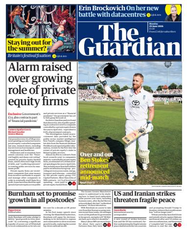 The Guardian Newspaper issue Monday, 29 June 2026