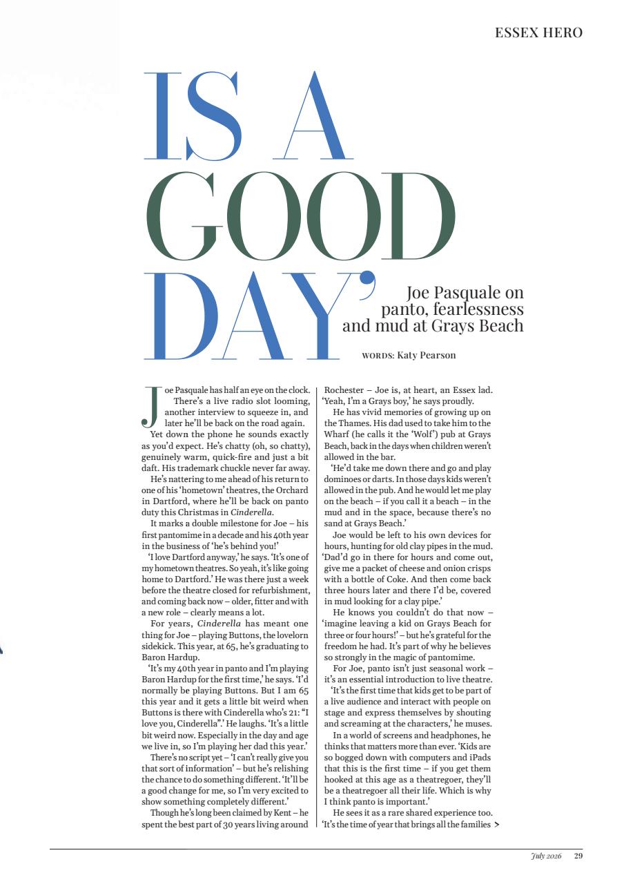 Essex Life Preview Pages