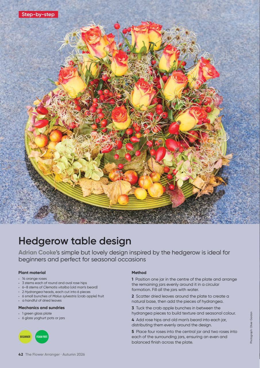 The Flower Arranger Preview Pages