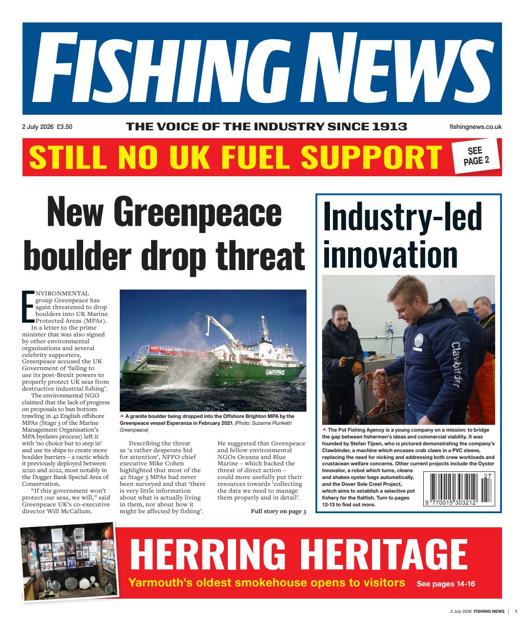 Fishing News Preview Pages