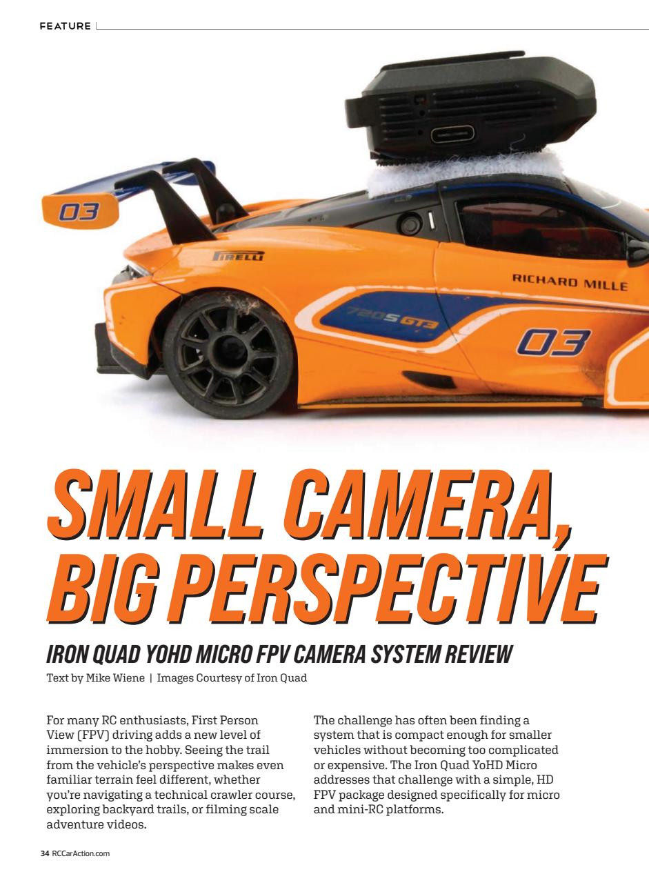RC Car Action Preview Pages