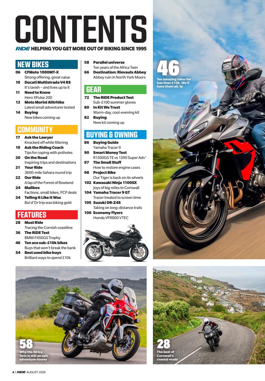 Ride Preview Pages