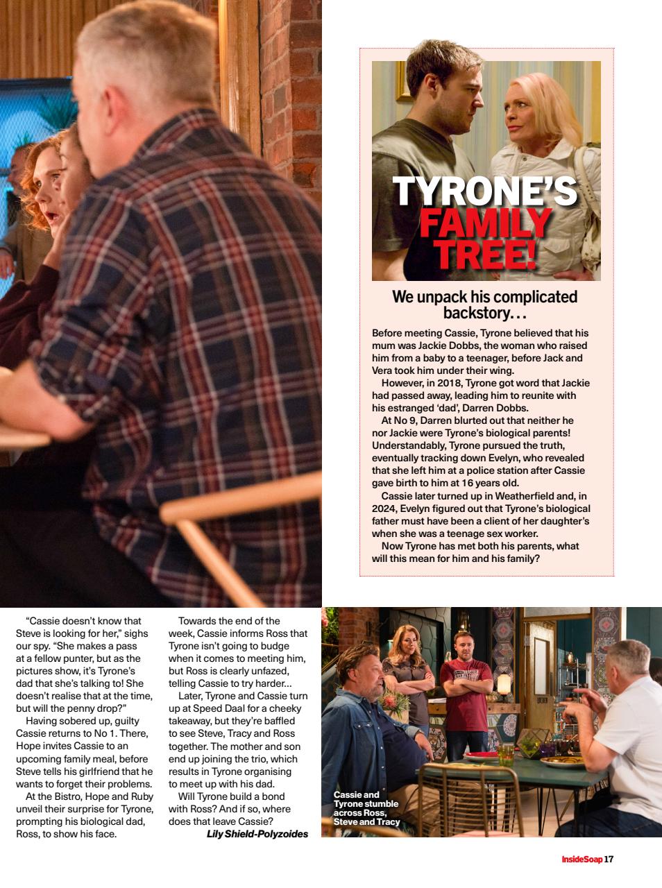 Inside Soap Preview Pages