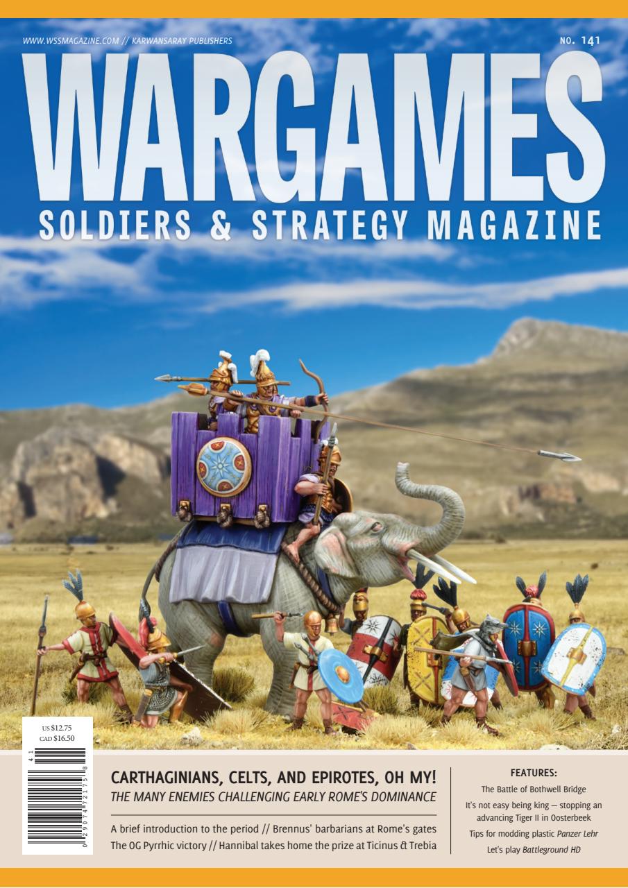 Wargames, Soldiers & Strategy Preview Pages