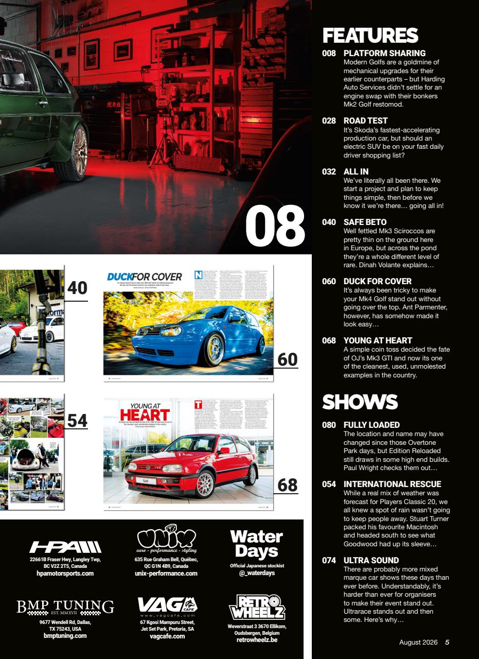 Performance VW Preview Pages