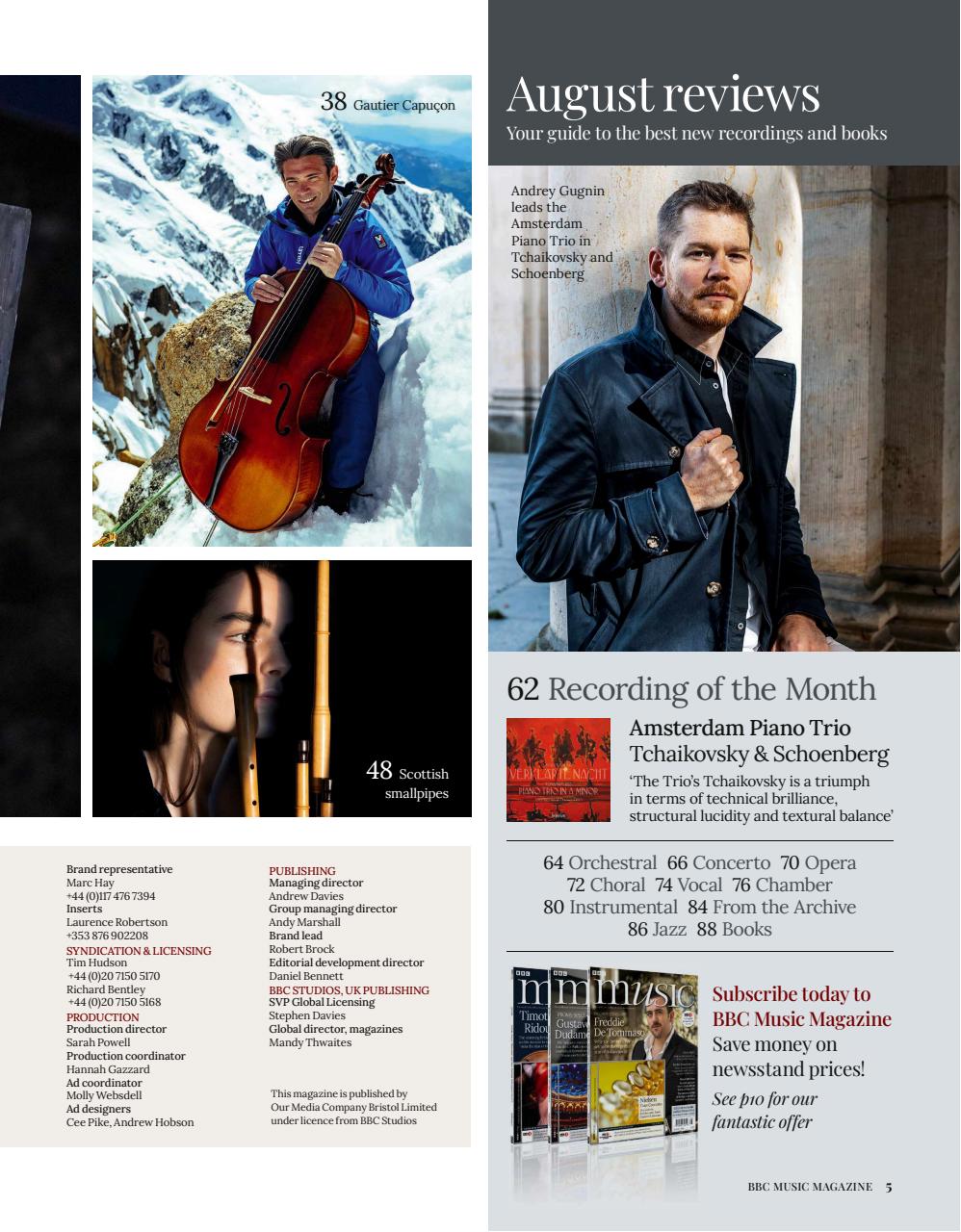 BBC Music Magazine Preview Pages