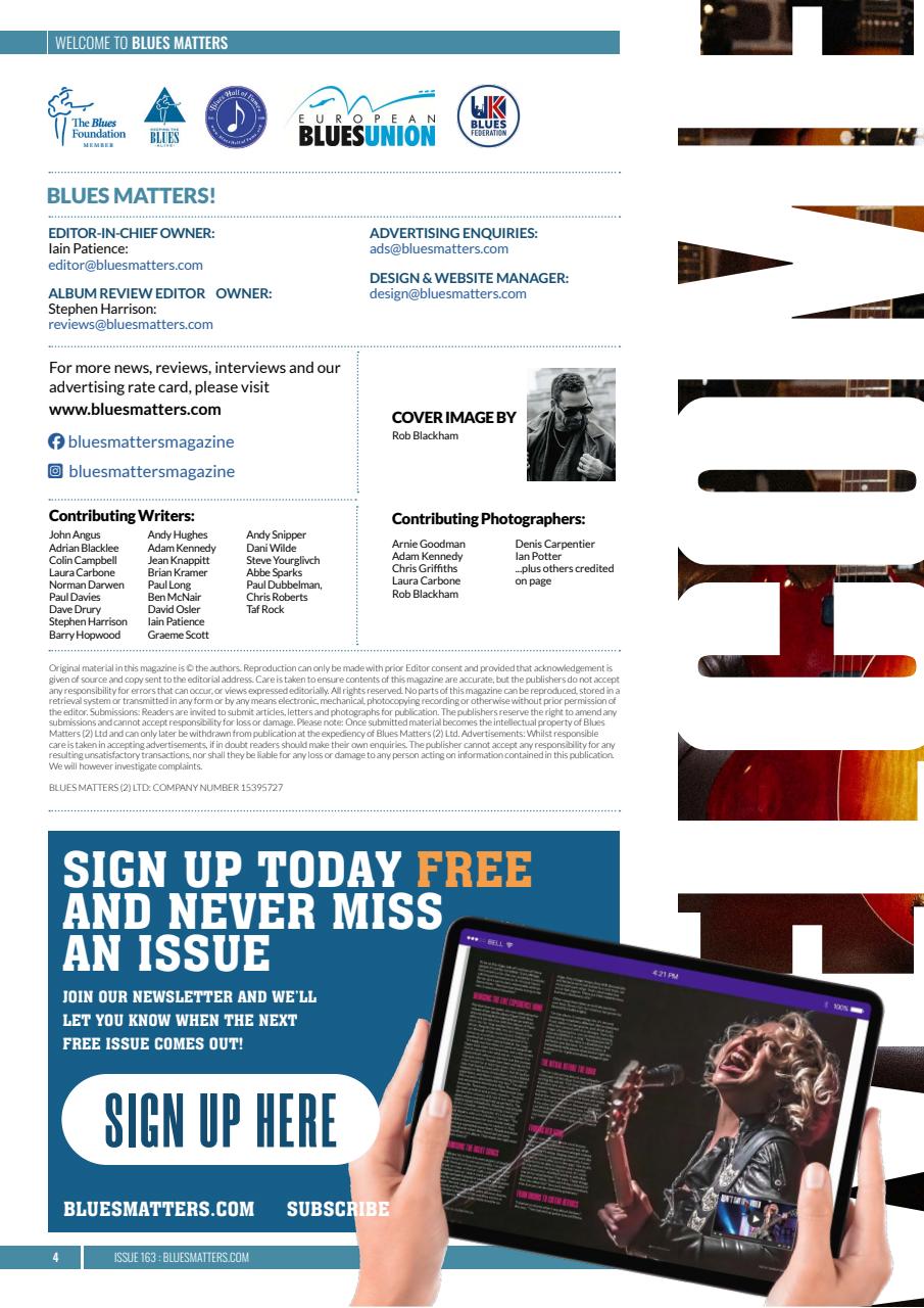 Blues Matters! Preview Pages