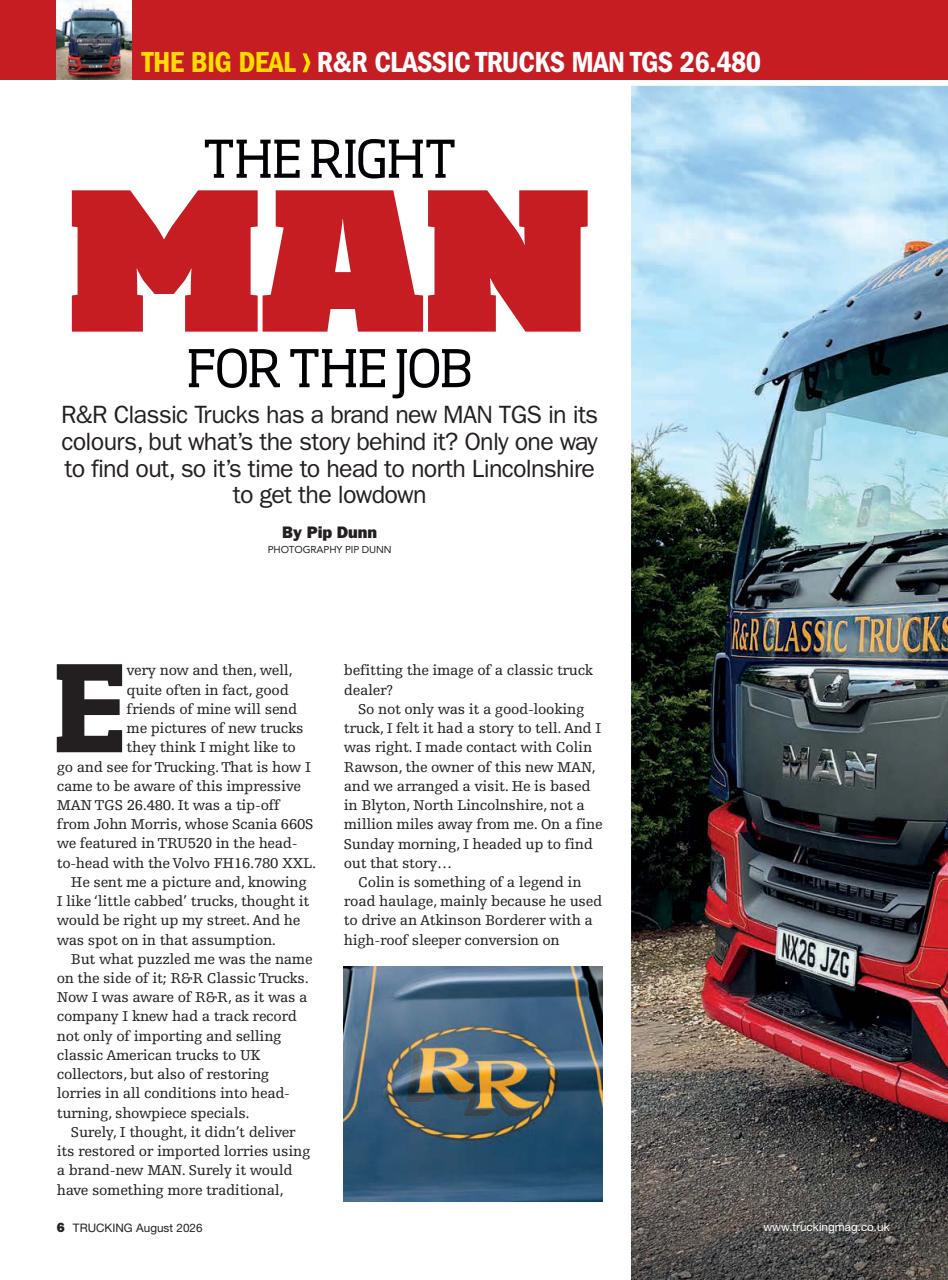 Trucking Magazine Preview Pages