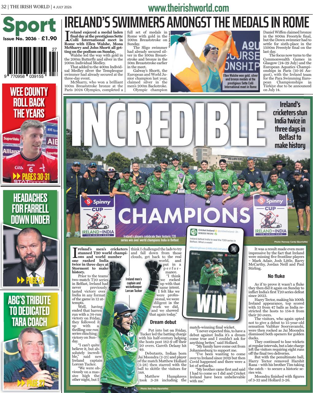 Irish World Preview Pages