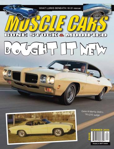 Muscle Cars issue SUMMER 2026