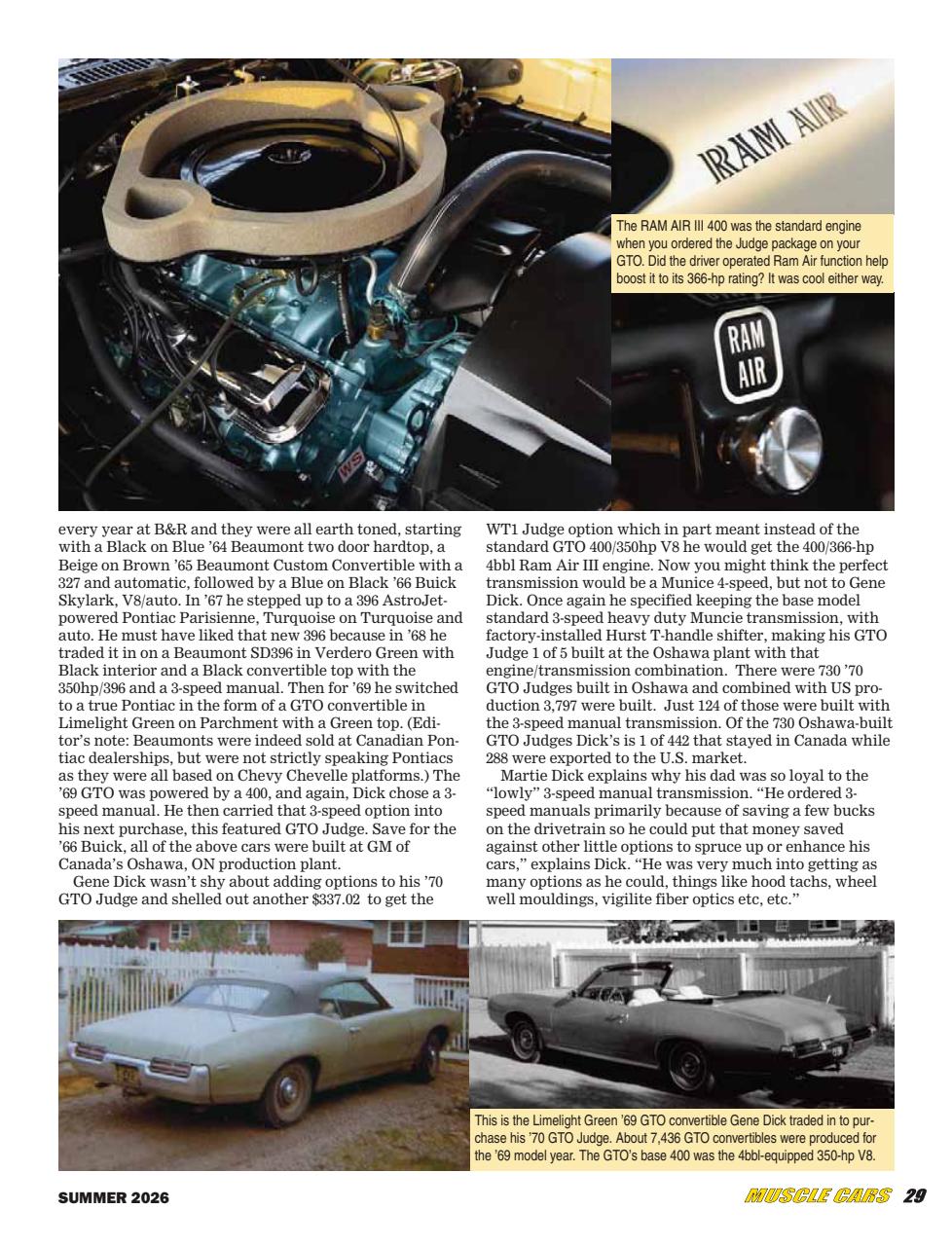 Muscle Cars Preview Pages