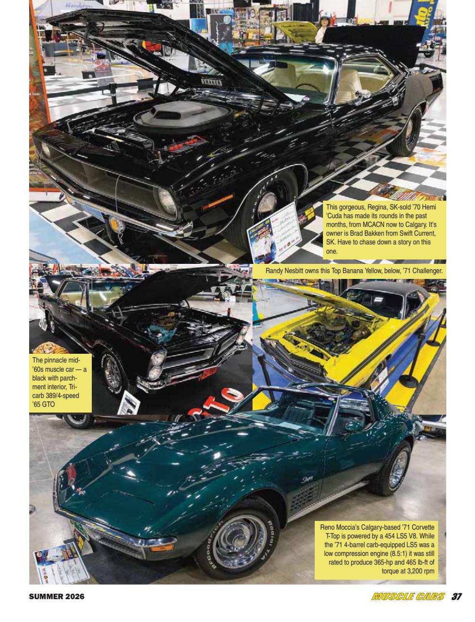 Muscle Cars Preview Pages